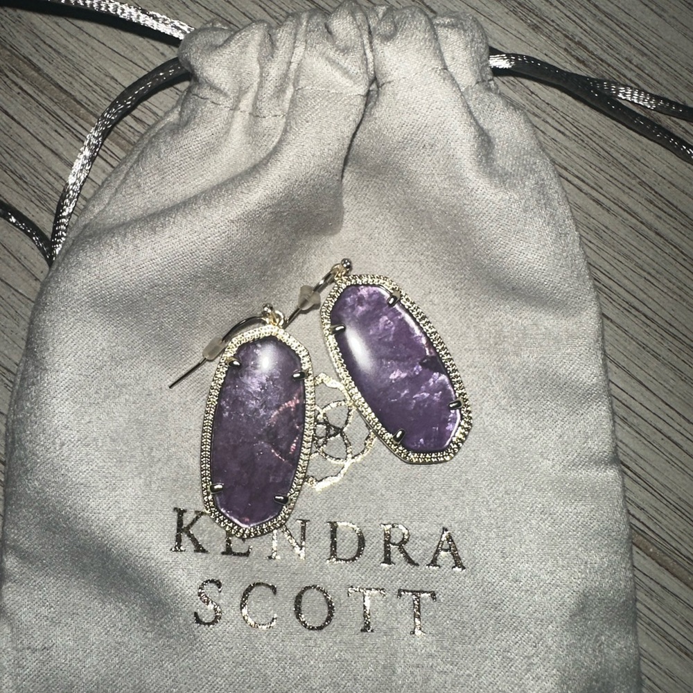 Purple Kendra Scott
